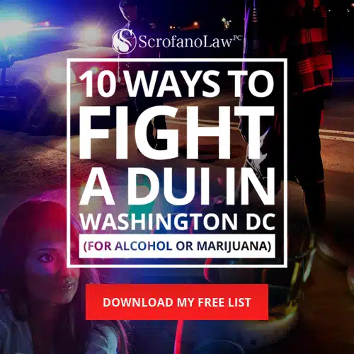 10 ways to fight a dui in washington dc cta banner